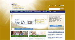 Desktop Screenshot of evangelicalhomes.org